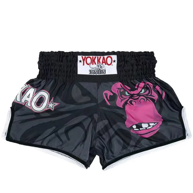 Yokkao-男性と女性のためのプロのショーツ、ムエタイの