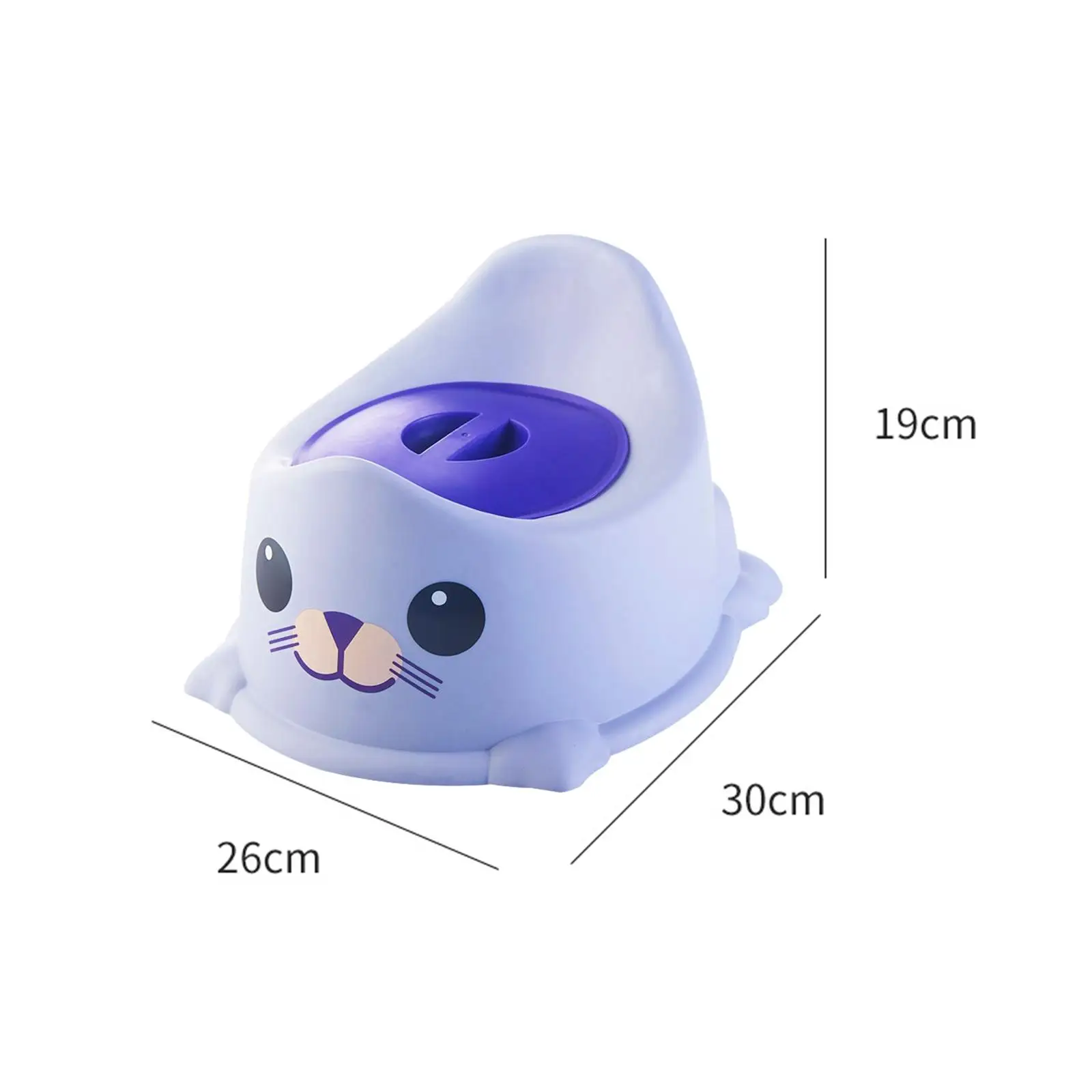Baby Potty Training Chair Adorable Splashing Guard for Boys Girls AntiSlip Comfortable Children Animal Potty Potty Trainer 6