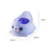 Baby Potty Training Chair Adorable Splashing Guard for Boys Girls AntiSlip Comfortable Children Animal Potty Potty Trainer 6