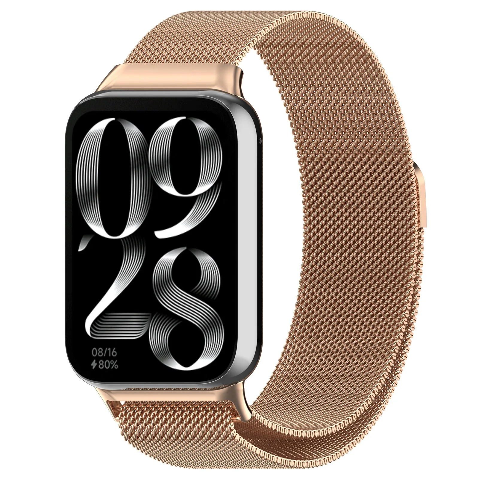Sleek Milanese Stainless Steel Replaceable Watch Strap