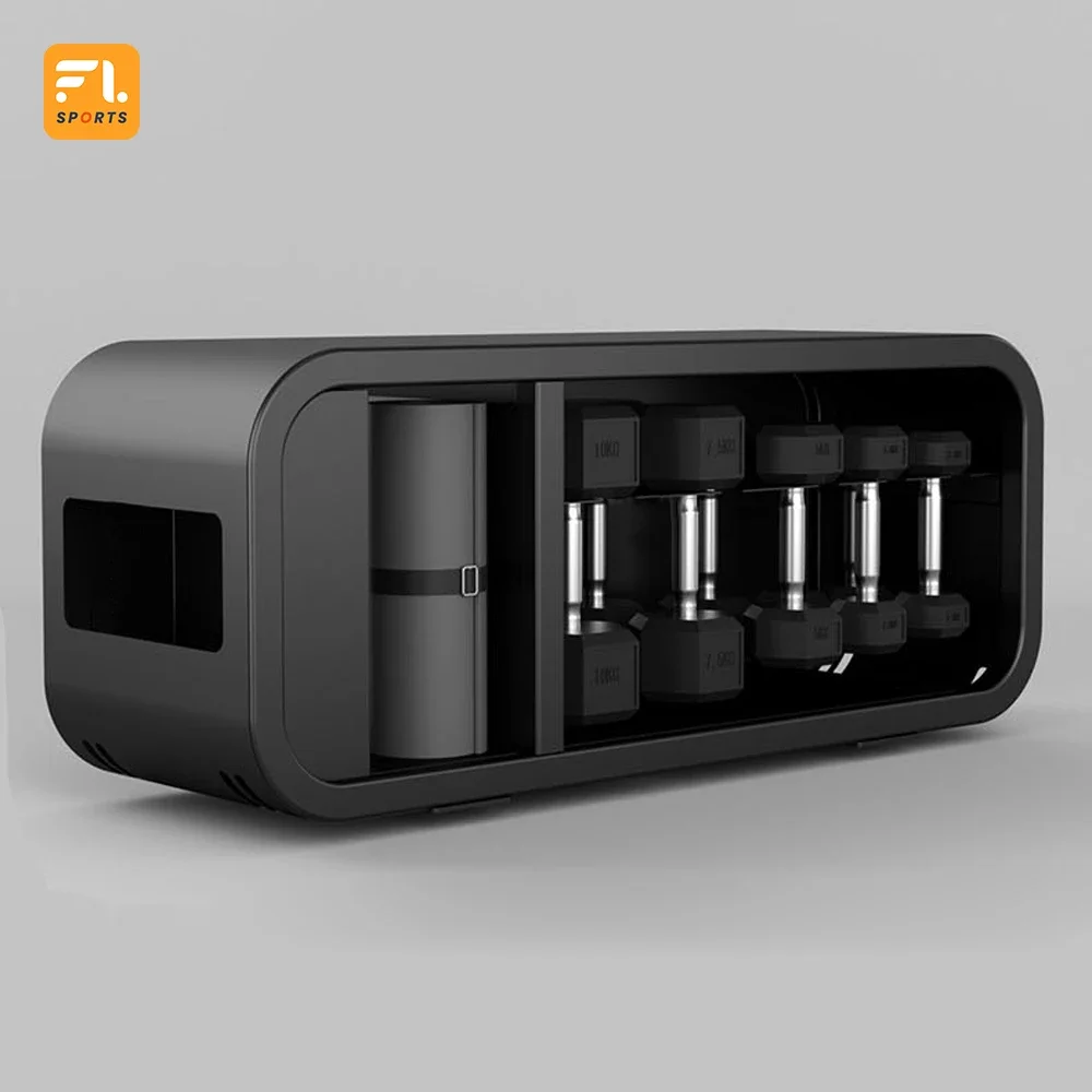 New Gym Fitness Dumbbell Storage Bench Bodybuilding Exercise Folding Multifunction Sit Up Bench