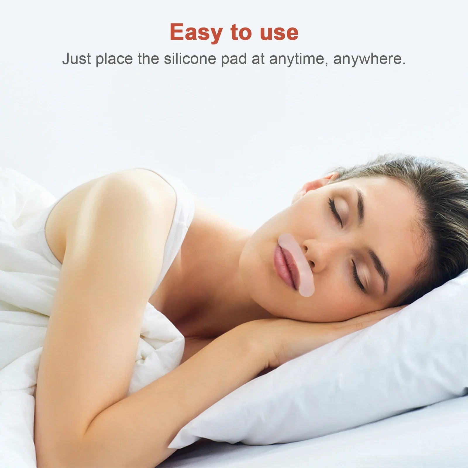 4Pcs Anti-Wrinkle Lip & Smile Line Pad Reusable Silicone Gel Anti-Aging Collagen Facial Lifting Patch Prevent Nasolabial Wrinkle