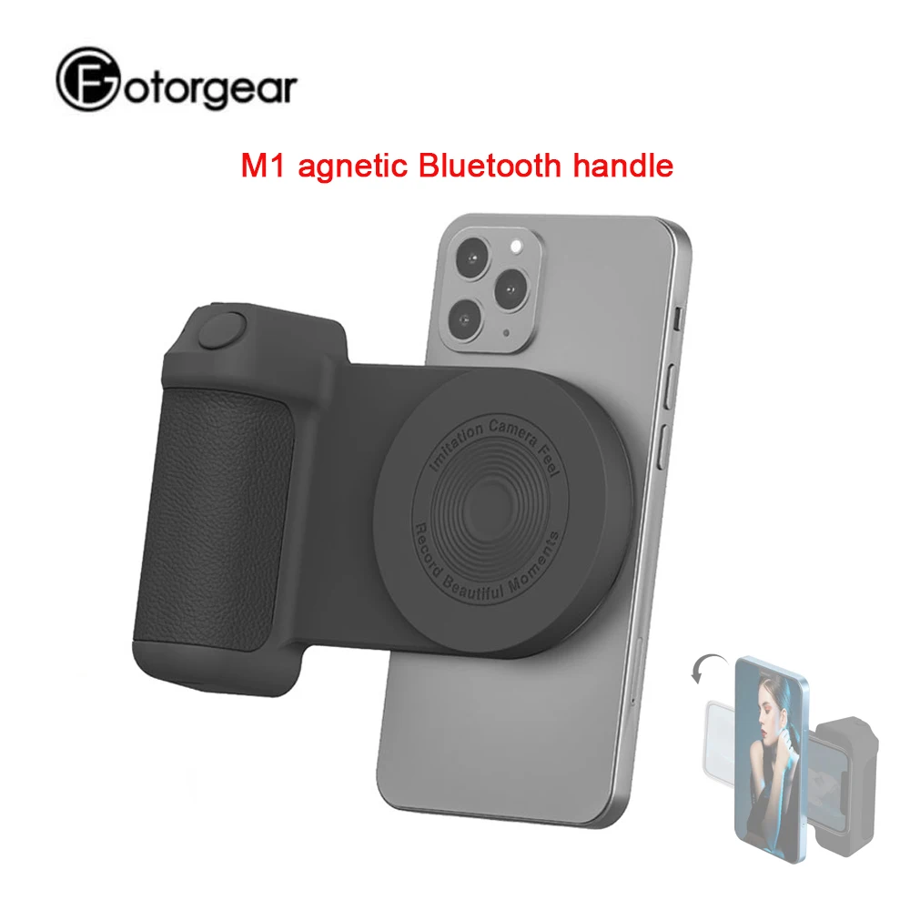 

Fotorgear M1 Магнитный кронштейн камеры с Bluetooth для смартфона Xiaomi 12su iphoen Huawei