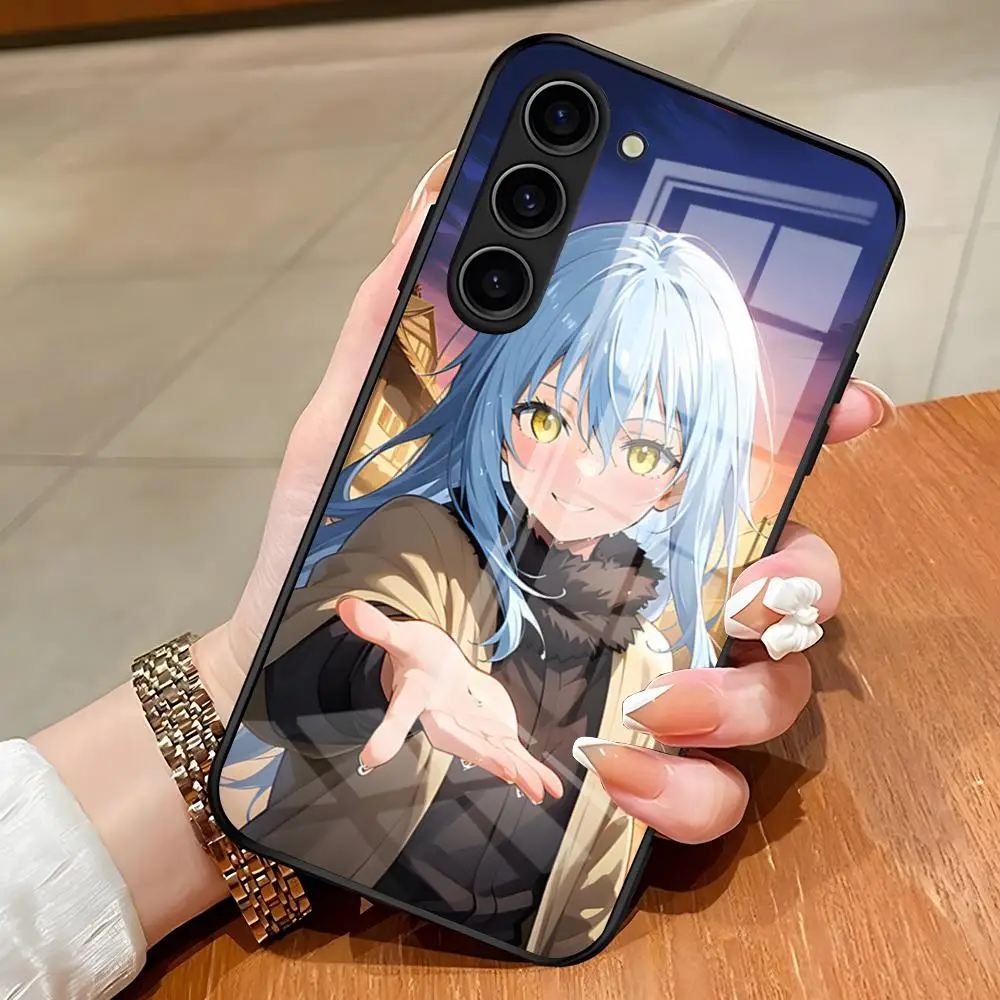 Demon Slime Rimuru Tempest Glass Phone Case Cover