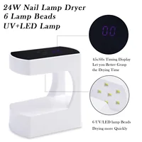 Mini USB Nail Lamp LED&UV Manicure Machine for Curing Gel Polish Portable Fast Drying Nail Dryer With Smart Sensor Nail Art Tool 1