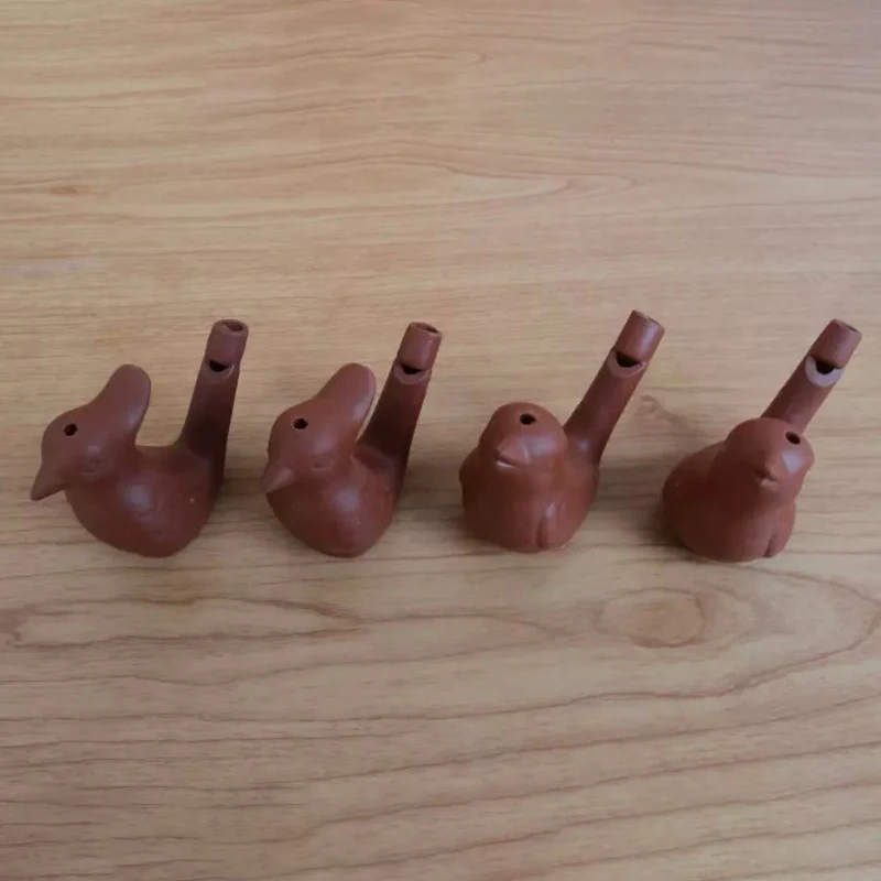 Coloured Drawing Water Bird Whistle for Kid Early Learning Musical Instrument Bathtime Toy Educational Funny Children Gift Toy