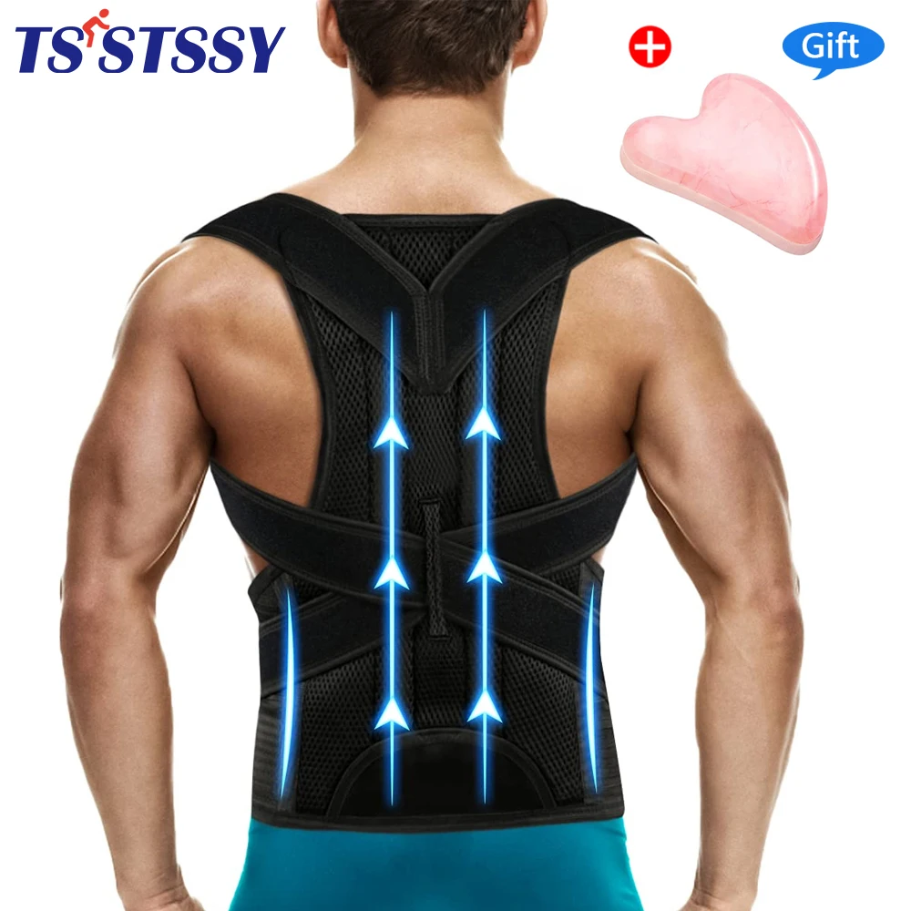 

Adjustable Full Back Posture Corrector Lumbar Back Support Straightener Neck Clavicle Shoulder Pain Relieve Humpback Correction