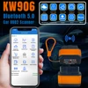 KONNWEI KW906 ELM327 V1.5 Bluetooth 5.0 for IOS Android V1 5 OBD2 Scanner Auto Car Diagnostic Tools Code Reader pk Vgate iCar2 1