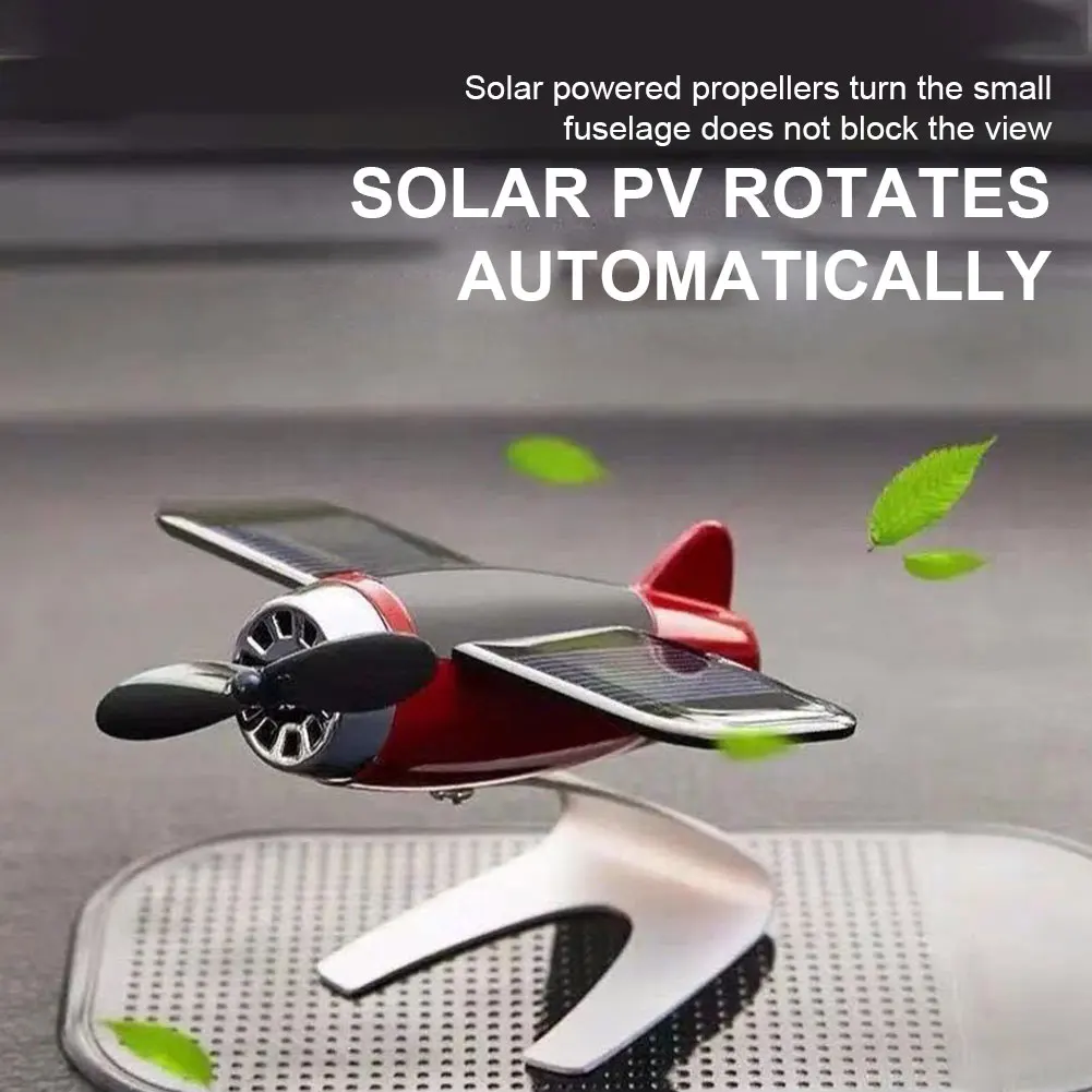 1 Stück Rotes Solarbetriebenes Flugzeug Und Auto Förmiges Autoaromatherapie  Anhänger, Kreatives Autoinnenraum Dekoration, Solar-spielzeug, aktuelle  Trends, günstig kaufen