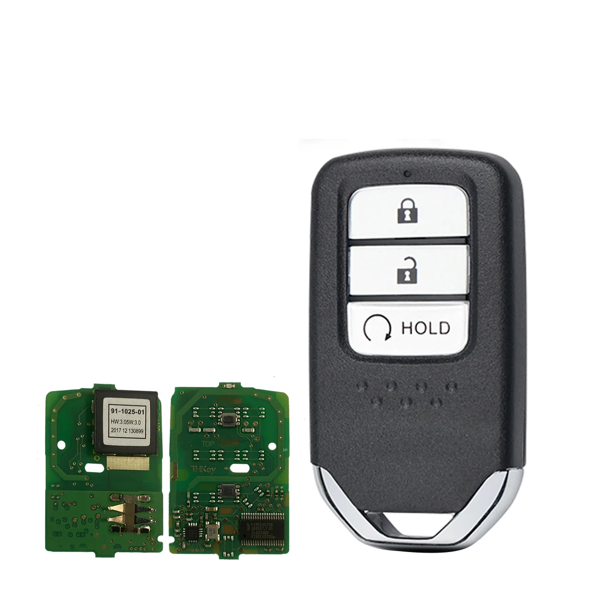 Chiave/Telecomando Per Honda Piot Cr-v Civic 2016 2017 2018 2019 2020 433mhz Id47 Chip Kr5v2x 2/3/4 Pulsante - Honda - Sea076b70beaf45aca1836042ec301d32C