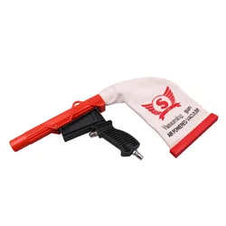 Compact Air - Powered Tire Debris Vacuum for Efficient Tire Maintenance (Red)