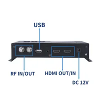 HD-модулятор DVBT, одноканальный энкодер высокой четкости, цифровой радиочастотный коаксиальный ТВ, прием — изображение 2