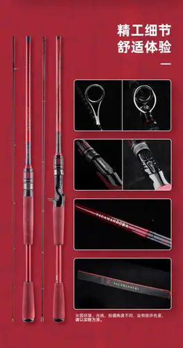 2022 NEW DAIWA SALAMANDURA MX Spinning/Baitcasting Lure Fishing Rod High Carbon 2S Fast Action FUJI Guide Ring - Image 3