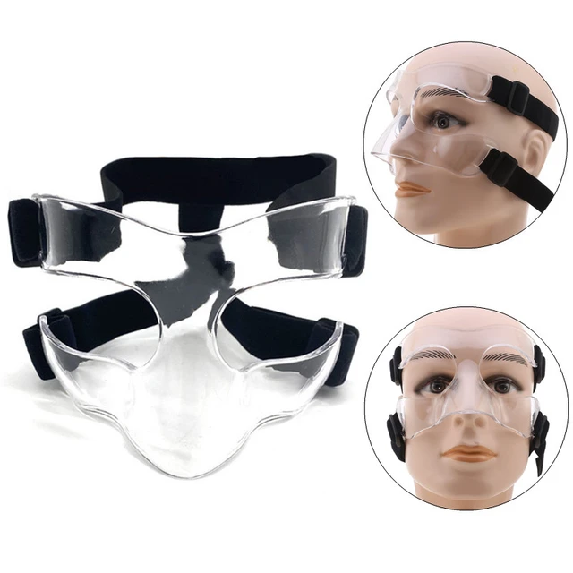 Máscara protectora de baloncesto para nariz rota, cubierta Facial,  protector de nariz de fútbol, máscara de escudo para accesorios deportivos  - AliExpress