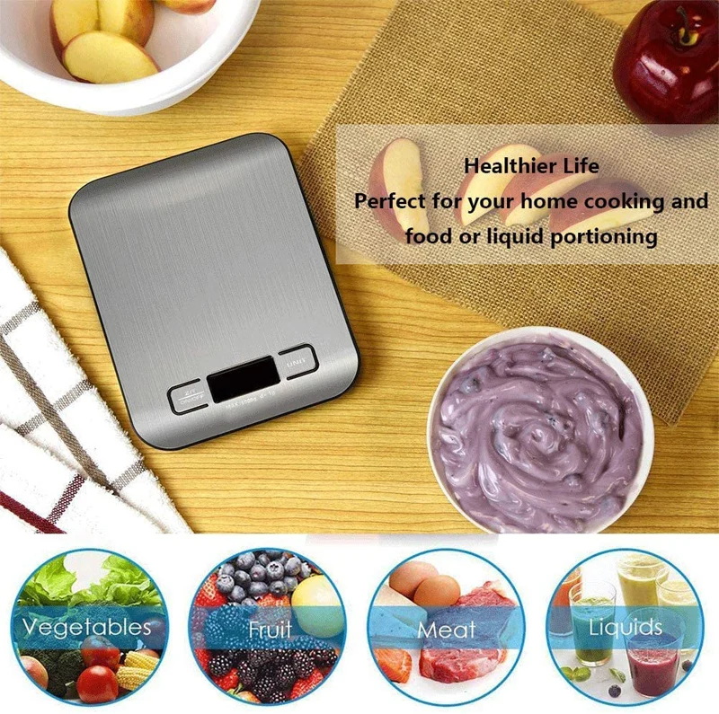 10kg/1g etekcity food digital kitchen scale weight grams a Food Diet Postal  Scale Electronic Weight Scales Balance Weighting - AliExpress