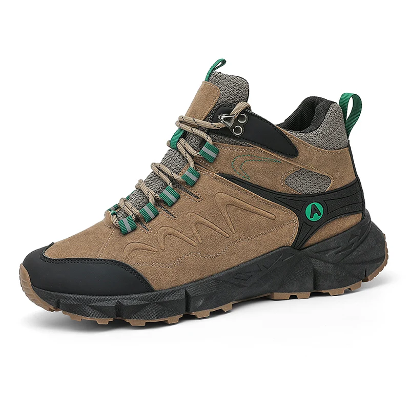 

2023 Men's Mountain Shoes Trekking Shoes Male Outdoor Sport Hiking Climbing Shoes For Men Anti-Slip Combat Footwear