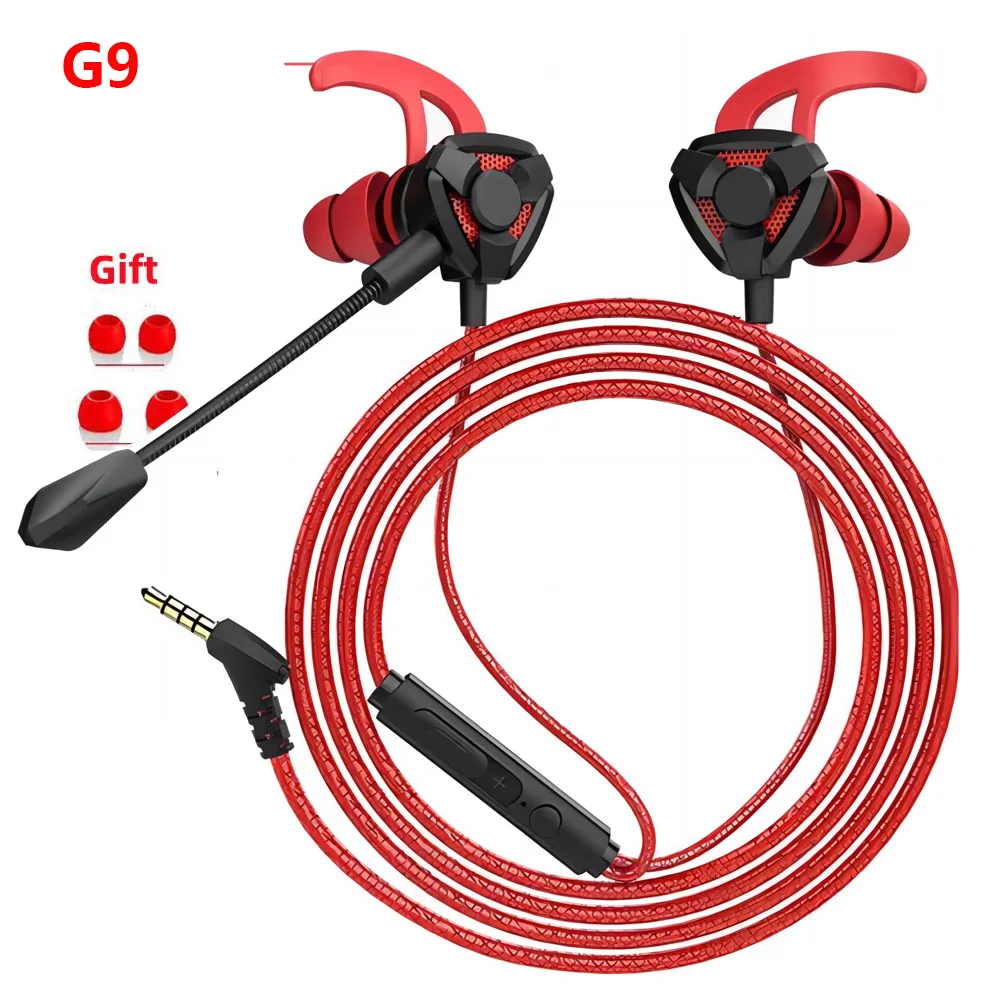 Auricolari In-Ear Auricolari Cablati Cuffie Da Gioco G9 Cuffie Da Gioco Con Microfono Per Pubg Ps4 Tablet Laptop Samsung Huawei Xiaomi Phone