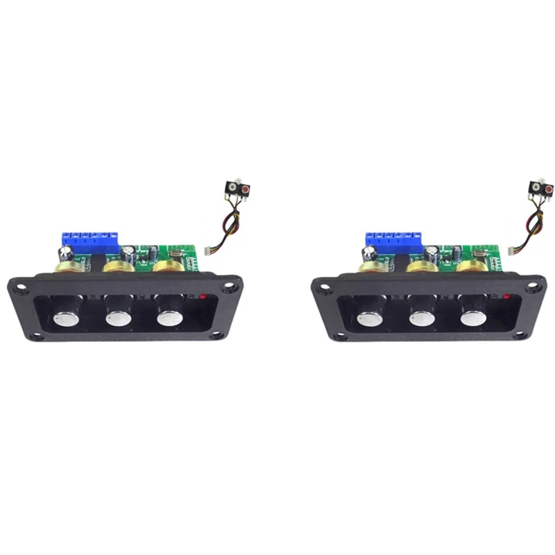

2X Bluetooth 5,0 усилитель мощности аудио плата 30 Вт моно сценический усилитель мощности плата, U-диск декодер, с линией AUX