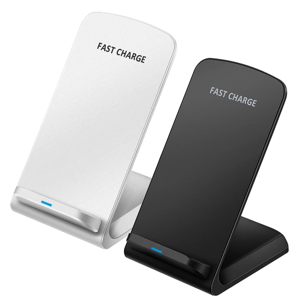 15W Wireless Charger Stand Pad for iPhone 15 14 13 12 11 Pro Max XS Fast Charger for Samsung s24 s23 s22 S21 Note Xiaomi Huawei