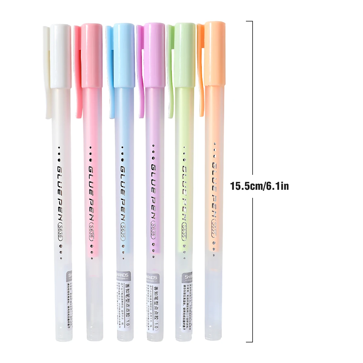 Multifunction Pen 1 Pack Pen-shaped Dispensing Pens for Dot Line and Surface Coating used for DIY Handbook Sticker