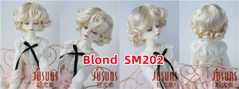 【JUSUNS】JD369 1/8 1/6 1/4 1/3 YOSD MSD SD DOD Unisex Cupid Curl Synthetic Mohair BJD Wig OB 6-7inch 7-8inch 8-9inch Doll Hair