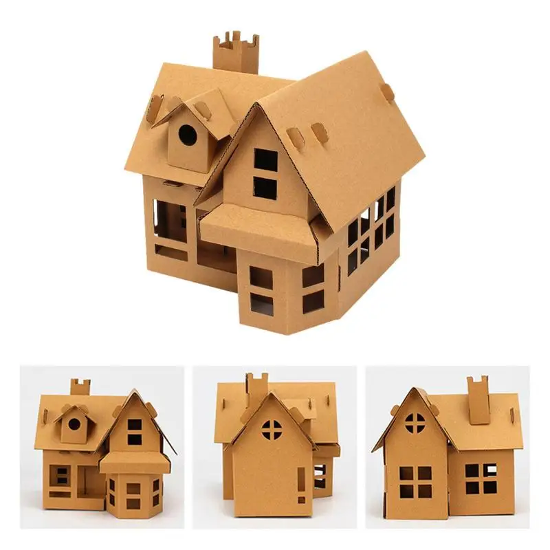 Boneca Casas De MuÃ±ecas De Carton Paso A Paso Cardboard House For