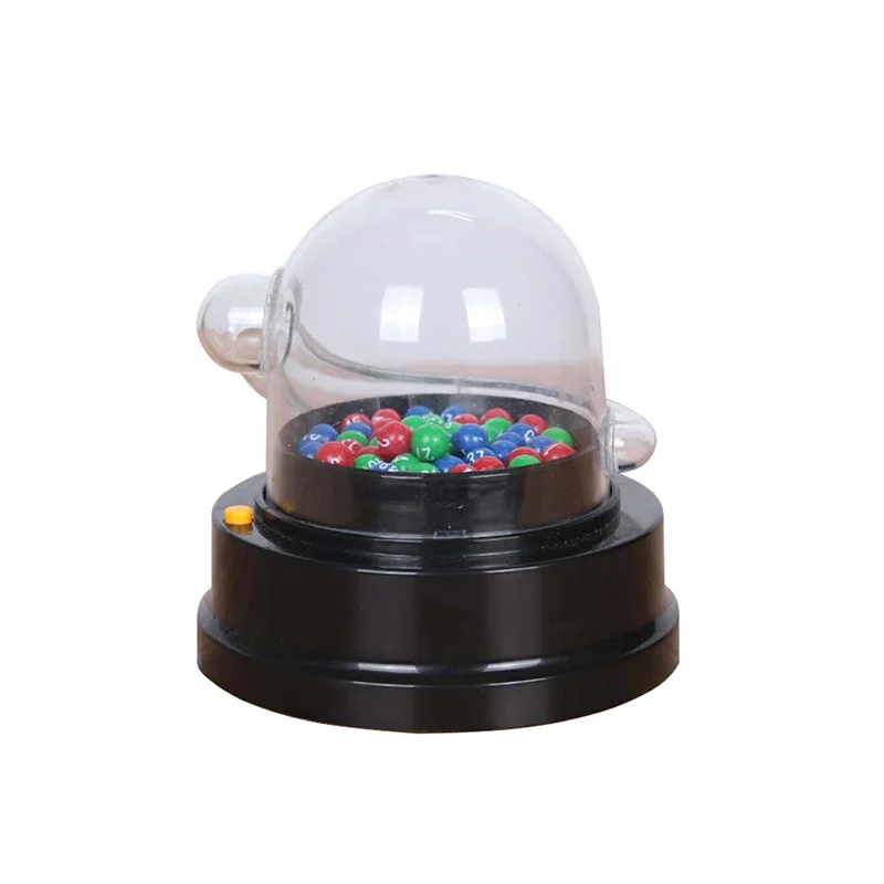 Electric Lottery Machine Fortunate Number Picking Ball Bingo Game Jackpot Entertainment Board festival birthday Kid gift Toy 6