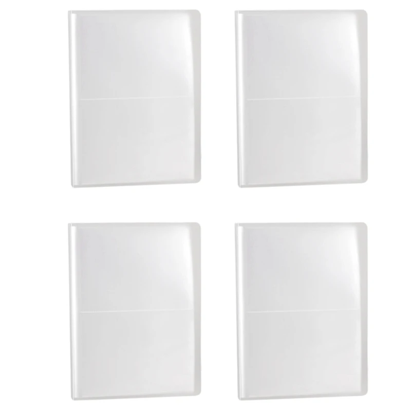 

4X PP Pure Frosted Simple Cover Transparent Insert Type 5R 7 Inch PP Photo Album Write Collection 80 Photos Kid Gifts