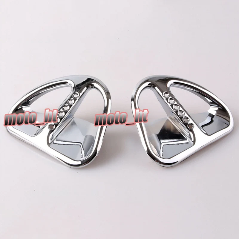 

Для Honda Goldwing GL1800 2 шт. обтекатель Martini Воздухозаборники 2001 2002 2003 2004 2005 2006 2007 2008 2009-2011 Decora Chrome