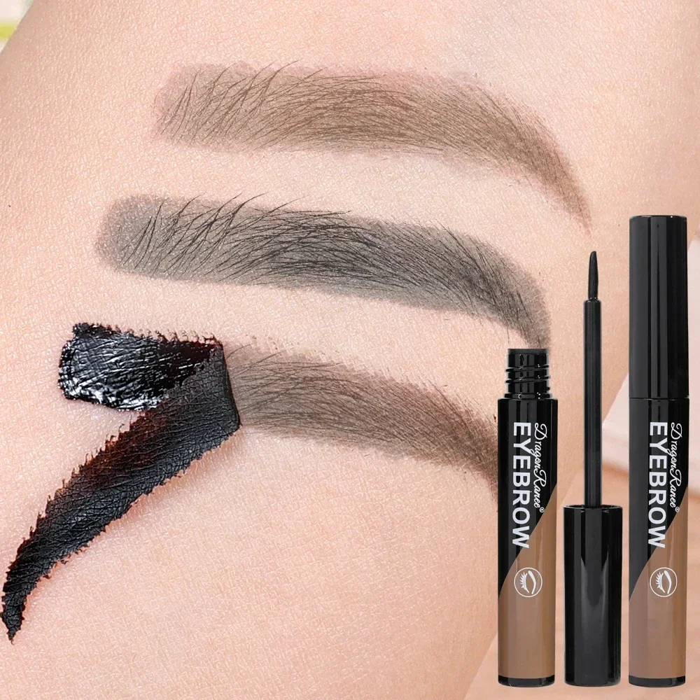 Dyeing Eye Brow Tattoo Tint Peel Off Eyebrow Eyeliner Freckles Dye Cream Waterproof Eyebrow Enhancer Gel Make Up Cosmetic Tool 2