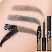 Dyeing Eye Brow Tattoo Tint Peel Off Eyebrow Eyeliner Freckles Dye Cream Waterproof Eyebrow Enhancer Gel Make Up Cosmetic Tool 2