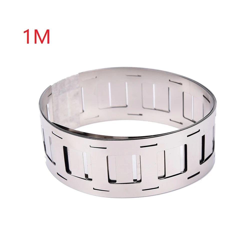 1M Nickel Plated Steel Strip 2P 0.15*27mm For 18650 Lithium Battery Welding Tape High Purity Belt Spot Welder Soldering Tools electronics soldering kit