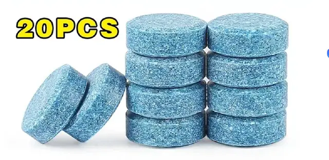 Solid Cleaner Car Windscreen Cleaner Effervescent Tablet Auto Wiper Glass Solid Cleaning Concentrated Tablets Detergent - Image 8