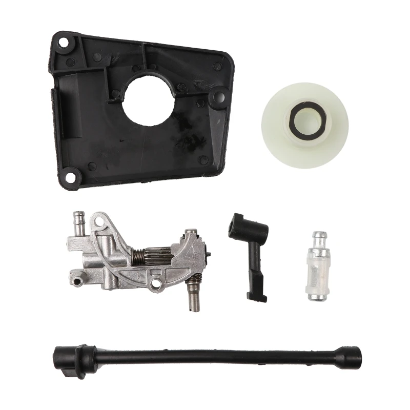 

Oil Cover Chainsaw for w Worm Gear Oil Filter Pipe Engine Spare P