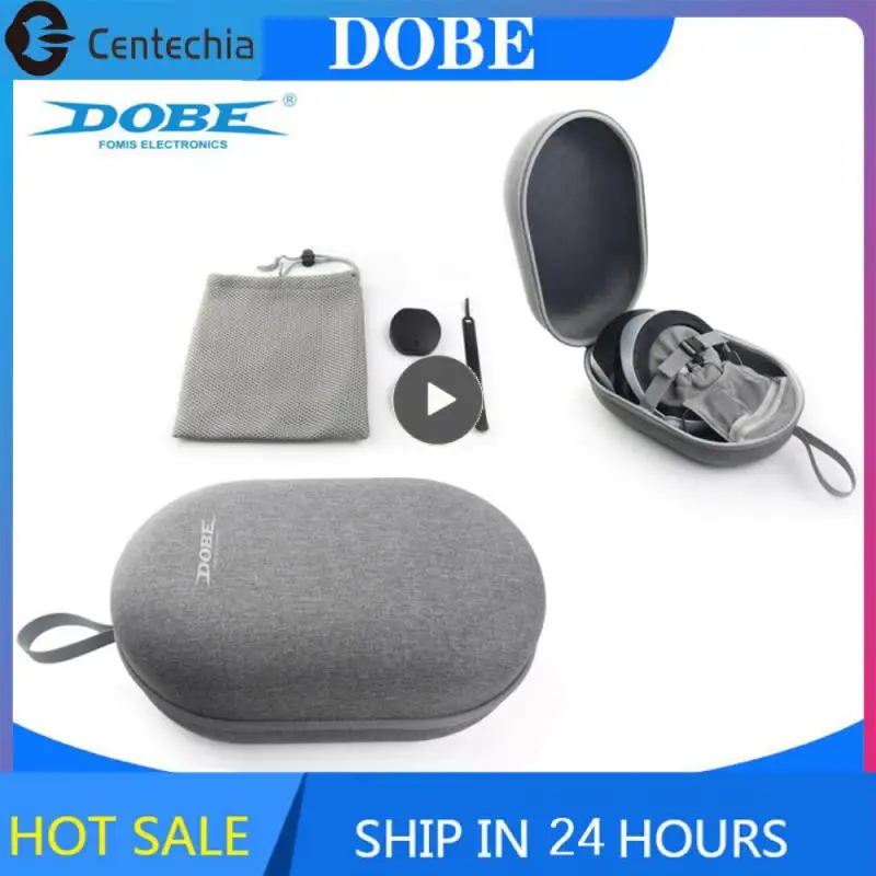 

Жесткий защитный футляр для PSVR2 с защитными крышками объектива, дорожная сумка для хранения для PS 2 P-S VR2, аксессуары