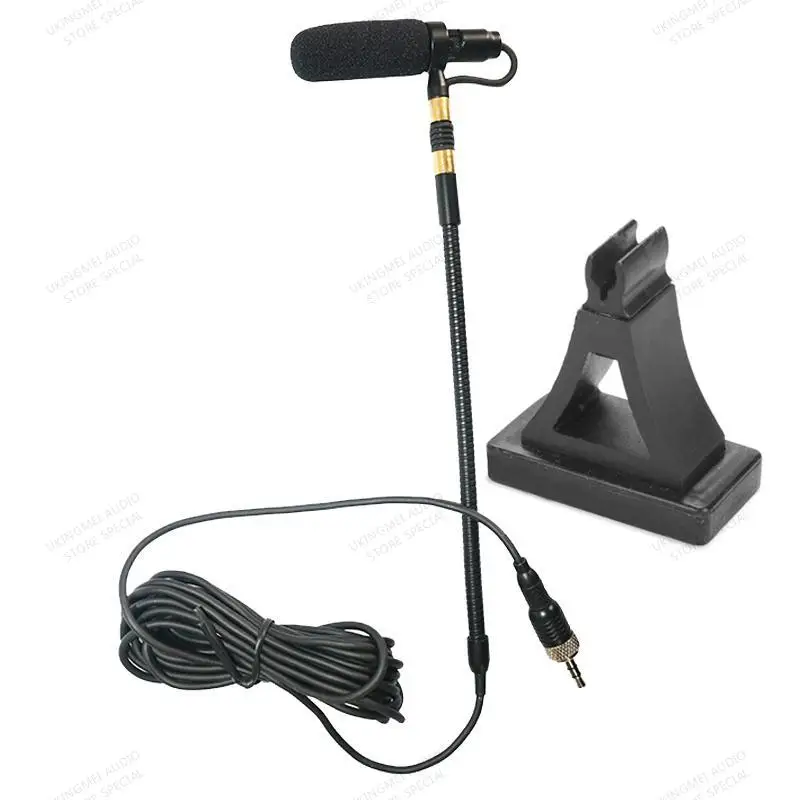 Musical Instrument Condenser Microphone for Piano with Flexible Micro-Gooseneck Accordion Playing Pickup with Magnetic attractio 