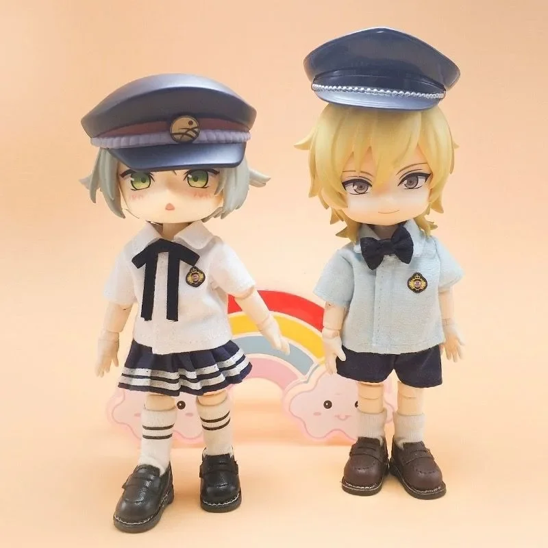 OB11 children's clothing, school uniform, student set, JK uniform, 12 points, BJD clothing 2