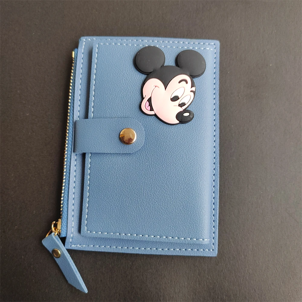 Coach Boxed Minnie Mouse ID Leather Case Black