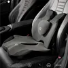 Memory Foam Seat Cushion Waist Back Support Pillow Set Orthopedic Ergonomic Coccyx Relief Hip Lumbar Pad for Office Chair Car 1