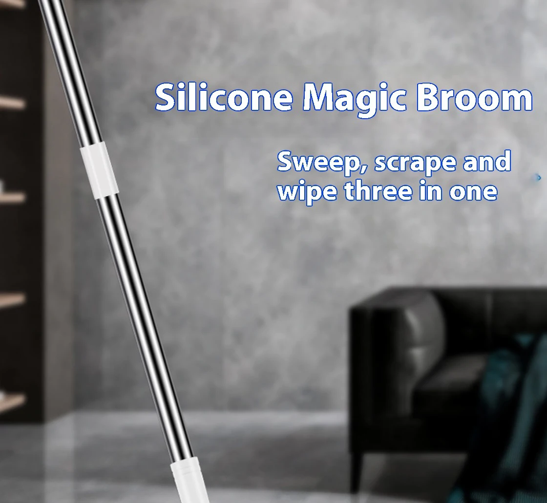 Silicone Scraper Broom Image 1
