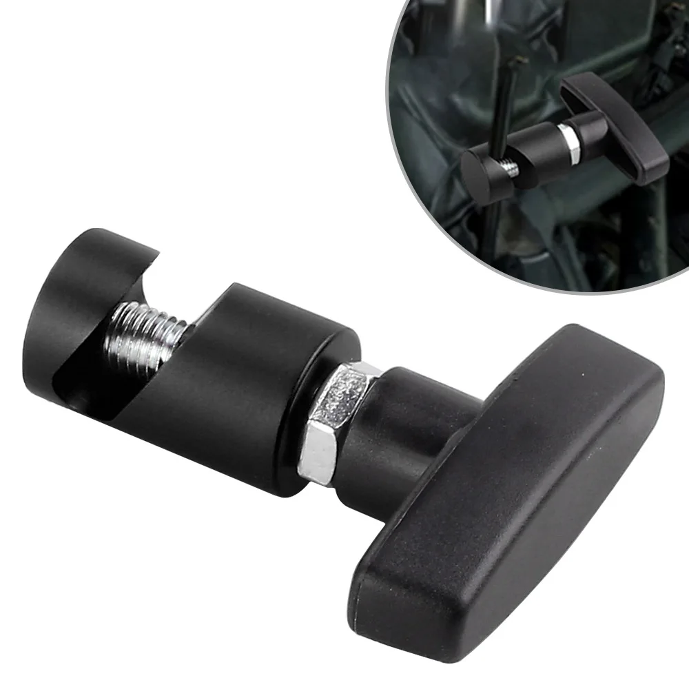 Aluminum Car Hood Holder Trunk Air Pressure Anti-Slip Engine Cover Lifting Support Rod Fixing Clamp Gas Strut Fitting