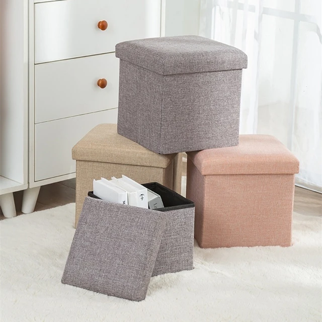 Dropship Fabric Storage Cubes With Handle, Foldable Cube Storage