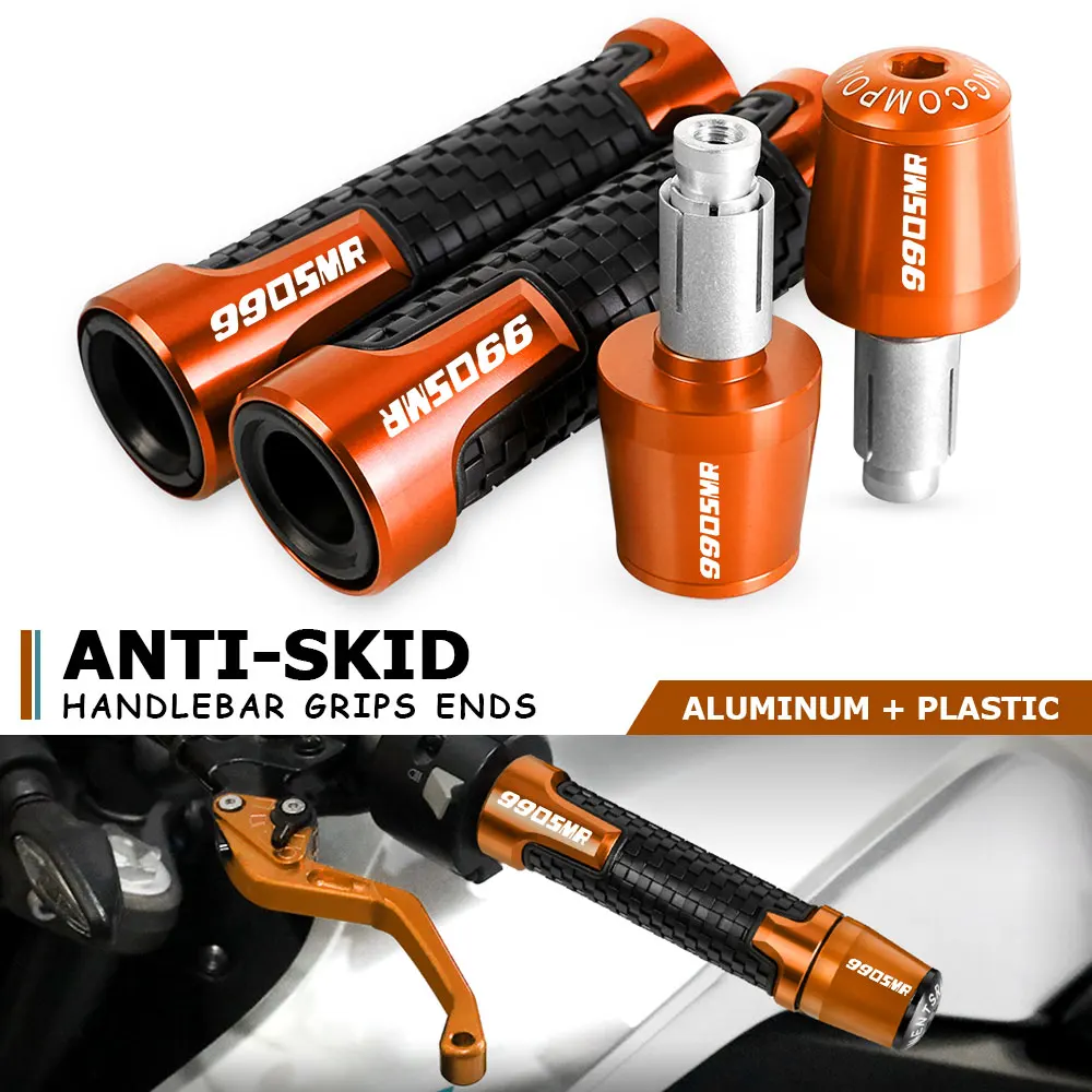 

7/8'' 22mm Motorcycle handlebar grips Cap End Plug ends handle bar Anti-skid grip end FOR 990SMR 990 SMR 2009-2011 2012 2013