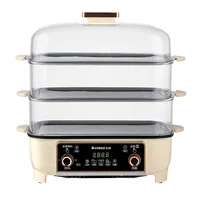 Household Electric Steamer - Intelligent Reservation, Three-Layer Large Capacity, Fully Automatic Steaming & Cooking 1