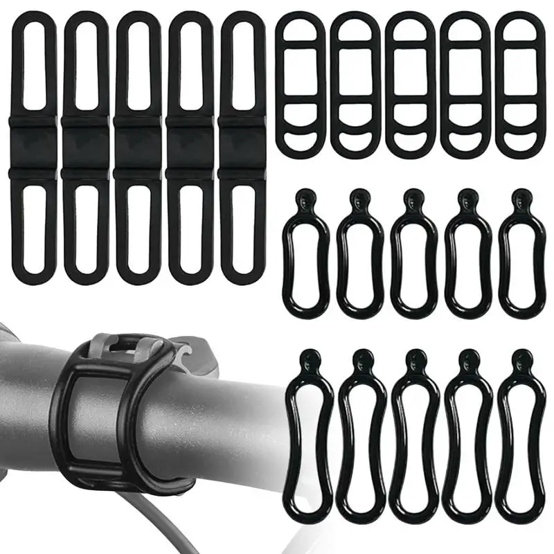 

Bike High Elastic Silicone Fixed Band Flash Light Flashlight Phone Riding Repair Tools Strapping Bicycle Cycling Accessories