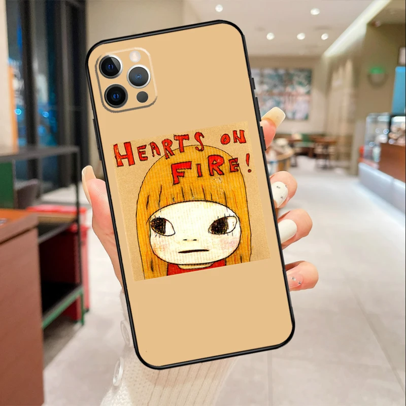 Yoshitomo Nara Phone Case For iPhone 14 13 12 11 Pro Max