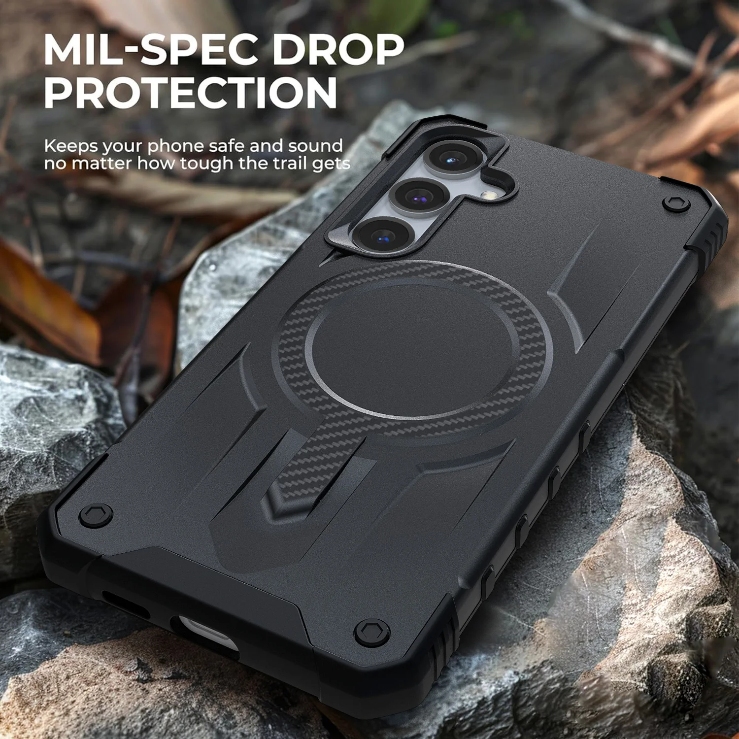 Samsung S25 Shockproof Case with Screen Protectors 6