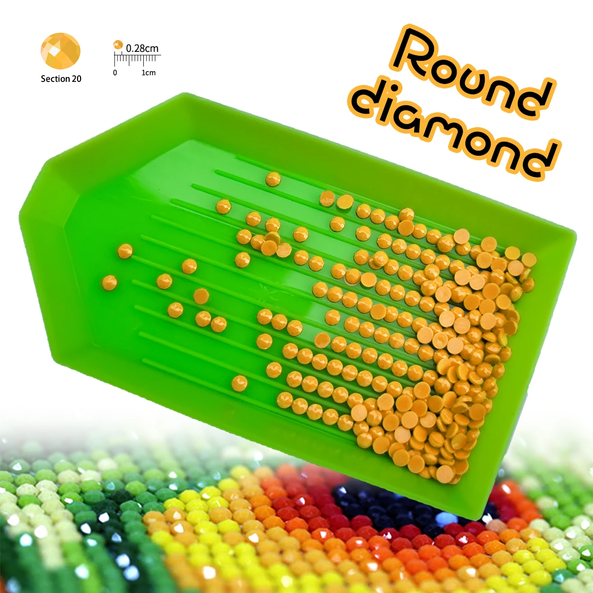 Diamond Painting CHENISTORY 5d Diamond Painting Kit Full Square/Round Drill Abstract Cat Mosaic Diamond Embroidery Animal Beaded Pictures Home Decor