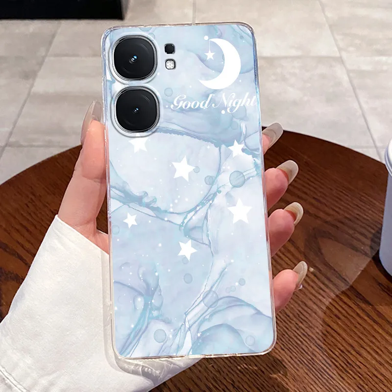 Clear Silicone Soft TPU Back Cover for Vivo IQOO Neo9 Series