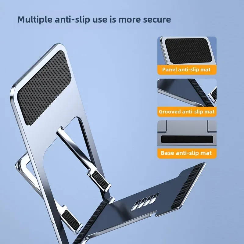 Compact Foldable Mobile Phone Stand - Portable Desktop Holder